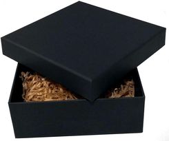 Zdjęcie Pudełko tekturowe kraft czarne 15x15x5,5cm - Rybnik