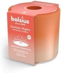 Bolsius Summer Nights Outdoor Świeca w szkle kremowa Mała 80/90