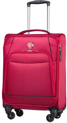 Mała walizka PUCCINI EM50450C 3 Padwa czerwona