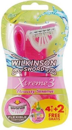 Wilkinson Sword Xtreme 3 Beauty Sensitive Maszynki Do Golenia 6 szt