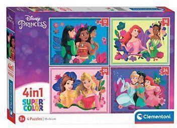 Clementoni Puzzle Księżniczki Disney 12, 16, 20, 24 elementy