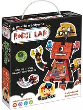 Zdjęcie Bright Junior Media Czuczu Puzzle kreatywne Robot Lab 63 elementy - Ulanów