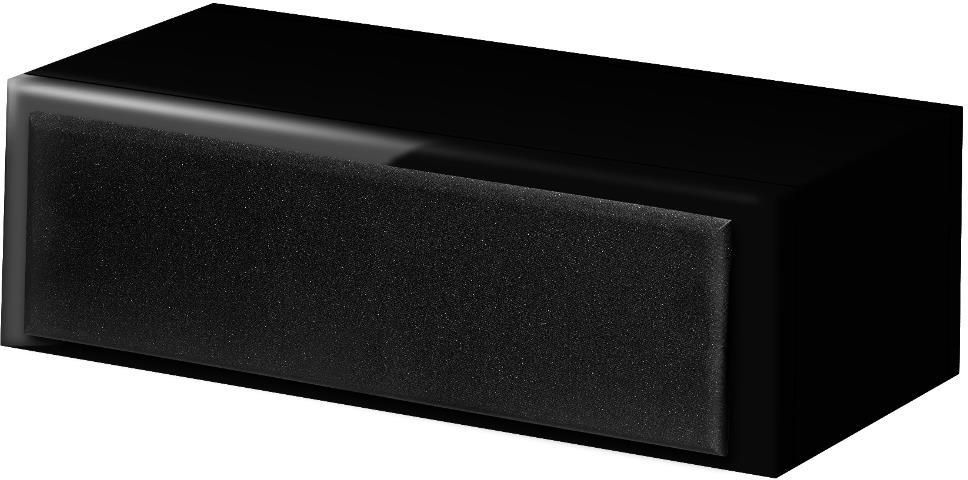 фото Акустична система центрального каналу Vienna Acoustics Theatro Grand Black Gloss