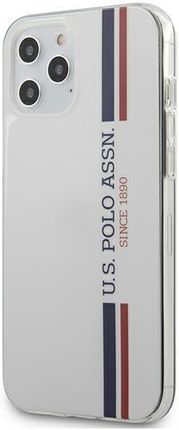 U.S. Polo Assn. Us Polo Ushcp12Lpcusswh Iphone 12 Pro Max 6,7" Biały/White Tricolor Collection