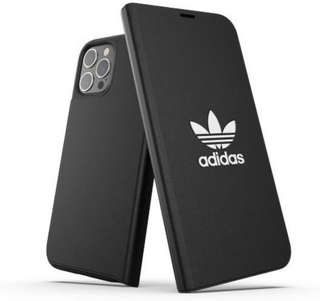 Adidas Or Booklet Case Basic Iphone 12 Pro Max 6,7" Czarno Biały/Black White 42228