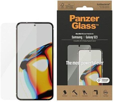 Panzerglass Panzerglass Szkło Hartowane Na Telefon Samsung Galaxy S23 Ultra Wide-Fit