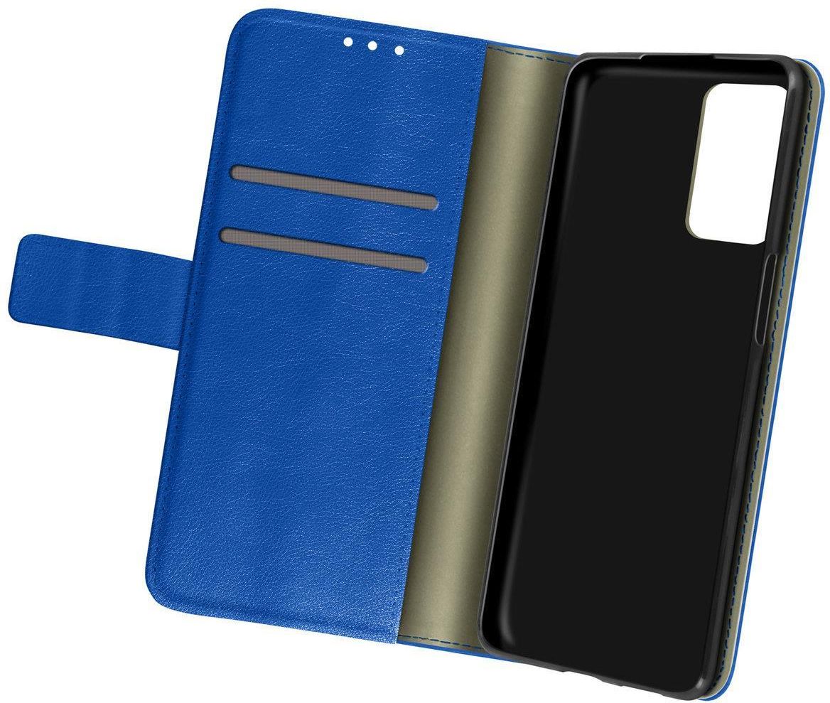 Avizar Etui Z Klapką I Portfelem Slim Cover Oppo A54 5g I A74 5g Silikon Niebieskie Etui Na 5449