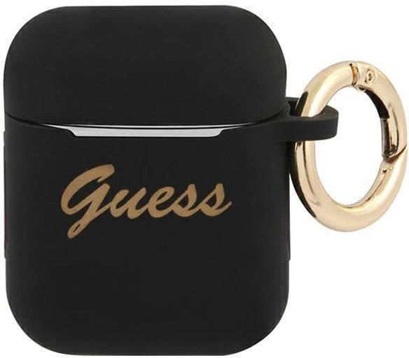 Guess Custodia Per AirPods 3 – Collezione Saffiano Script Metal – Con Dettaglio Metallico – Protezione Elegante – CG Mobile - 4