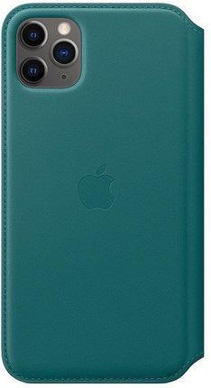 Apple Skórzane Etui Folio Do Iphone 11 Pro Max Pawie Pióro