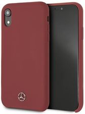 Mercedes Mehci61Silre Iphone Xr Czerwony/Red Hardcase Silicone Line