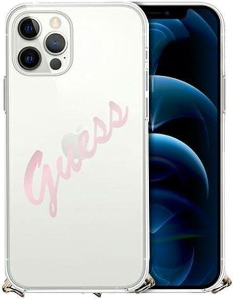 Guess Charms Collection 4G iPhone 12/12 Pro Case - Grey