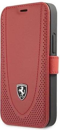 Ferrari Feogoflbkp12Sre Iphone 12 Mini 5,4" Czerwony/Red Book Off Track Perforated