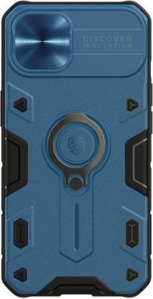 Nillkin Camshield Armor Etui Apple Iphone 13 Z Osłoną Aparatu Blue