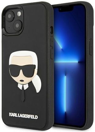 Karl Lagerfeld Klhcp13Skh3Dbk Iphone 13 Mini 5,4" Czarny/Black Hardcase 3D Rubber Karl`S Head