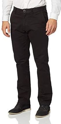 Volcom Frickin Slim Chinos dla mężczyzn, A1131601, czarny, FR : XS (materiał prosty: 28)