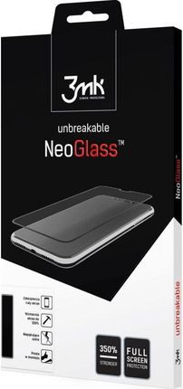 3Mk Szkło Ochronne Neoglass Redmi Note 8T Full Cover Czarne