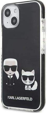 Karl Lagerfeld Karl Lagerfeld Nakładka Do Iphone 13 Mini Klhcp13Stpekck Czarna Hard Case Iconic Karl Choupette