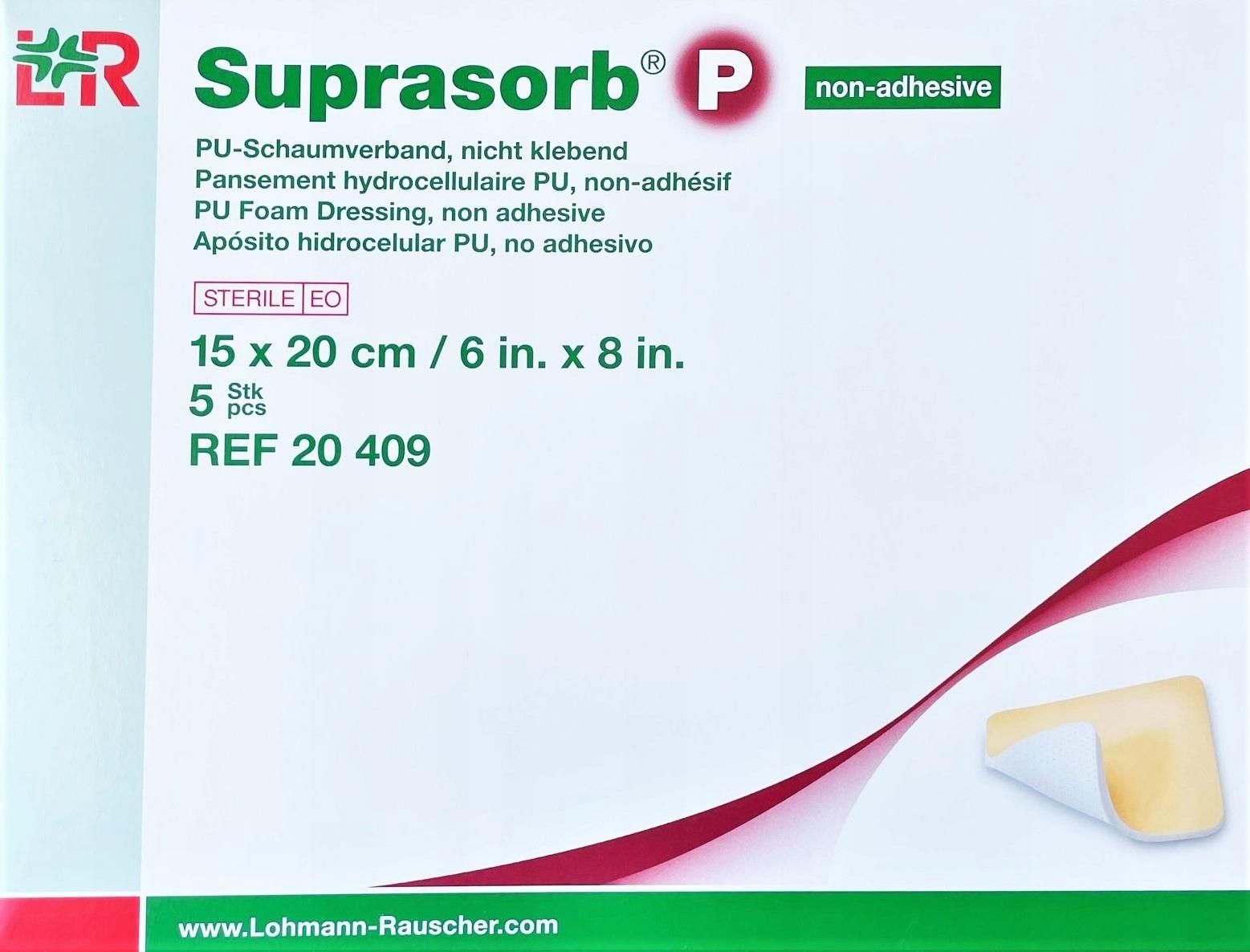 Lohmann & Rauscher L&R Suprasorb P NonAdhesive 15x20Cm 5szt. Opinie