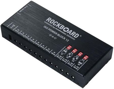 Rockboard ISO Power Block V12 IEC -  zasilacz do efektów | pedalboardu