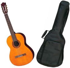 Yamaha C40 + Pokrowiec Bundle I - gitara klasyczna, zestaw