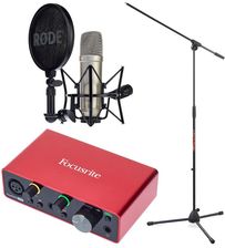 Rode NT1 a kit + Focusrite Scarlett Solo 3gen | Bundle II