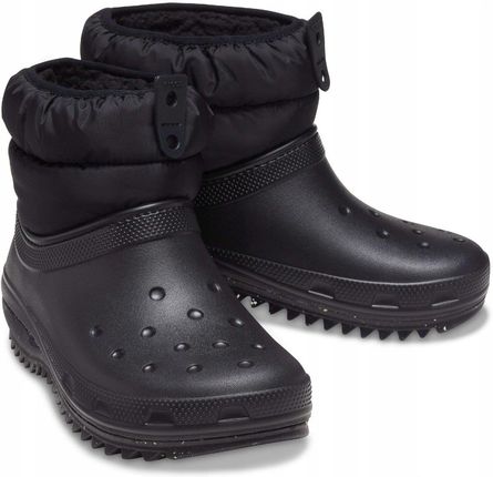 Damskie Ocieplane Śniegowce Buty Zimowe Crocs 37,5