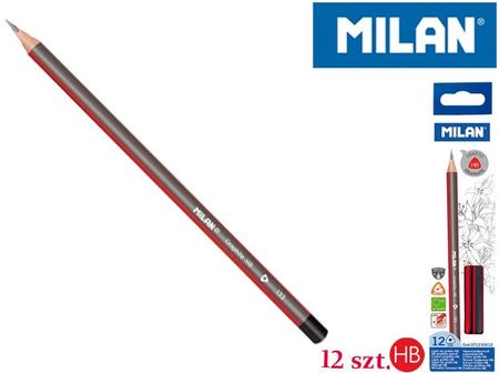 Ołówek Milan Trójkątny Hb 12Szt.