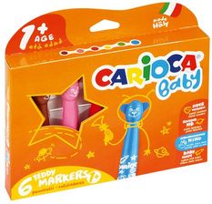 Zdjęcie Pisaki Carioca Misiaki 6 Kolorów - Jeziorany
