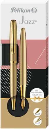 Pióro Wieczne Długopis Jazz Noble Gold Etui Pelikan