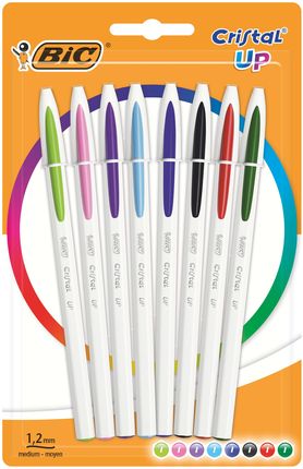 Długopis Bic Cristal Up Ast Fun 8 Kolorów Blister