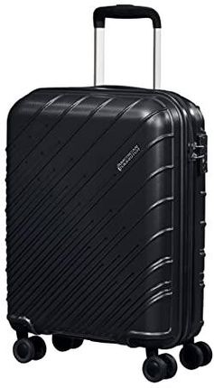 American Tourister Speedstar Spinner S, bagaż podręczny, 55 cm, 33 l, czarny (Black), czarny (czarny), S (55 cm - 33 L), bagaż podręczny