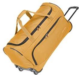 Travelite Basics Fresh torba podróżna na kółkach, 71 cm, żółty, 71 cm, torba podróżna na kółkach