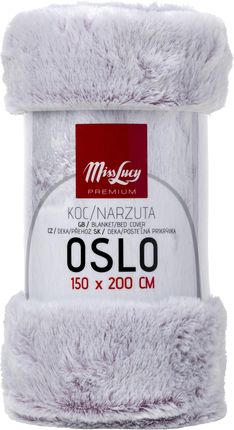 Miss Lucy Koc Na Łóżko Poliestrowy Oslo Różowy 150X200 Cm 73716