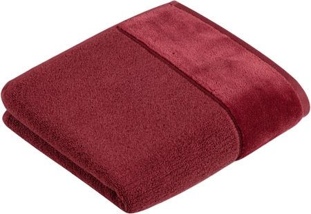 Vossen Ręcznik Bawełniany 50X100 Cm Pure Red Rock Czerwony 34766
