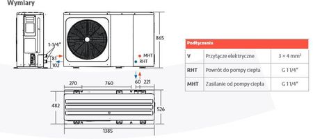 Immergas Monoblok Magis M8 230V M300 B100 99000145 - zdjęcie 3