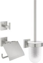 Zdjęcie GROHE Start Cube – zestaw akcesoriów łazienkowych 3w1 stal nierdzewna 41123DC0 - Trzcińsko-Zdrój