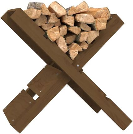 Elior Drewniany Stelaż Na Drewno Miodowy Brąz Rami 47x48