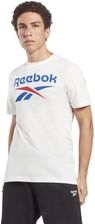 Zdjęcie Męska Koszulka z krótkim rękawem Reebok RI Big Logo Tee Hs4976 – Biały - Polanów