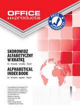 Zdjęcie Skorowidz Alfabetyczny A5 Office Products W Kratkę 96 Kart. - Namysłów