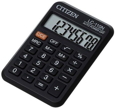 Kalkulator Citizen Kieszonkowy 8 Cyfrowy Lc 110Nr
