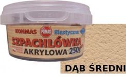 KONMAS SZPACHLÓWKA AKRYLOWA DĄB ŚREDNI 250G
