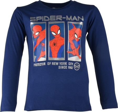 Bluzka licencyjna z długim rękawem dla dzieci Spider-Man