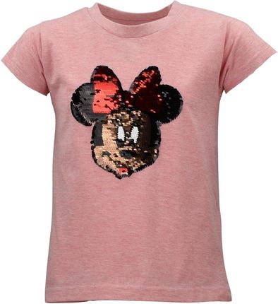 Bluzka dziecięca t-shirt Myszka Minnie Cekiny