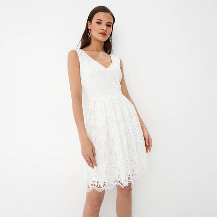 Koronkowa biała sukienka Sukienki - Wiosna/Lato 2023 
