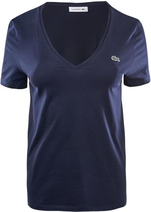 Damska Koszulka z długim rękawem Lacoste Tee-Shirt & Turtle Neck Shirt Tf8392.166 – Granatowy