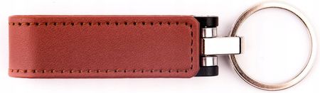 Memorabbit Skórzany Pendrive Brelok Brązowy 512 Mb data (DS0607)