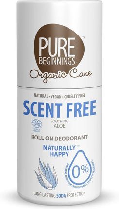 Pure Beginnings Organic Care Bezzapachowy Dezodorant Roll On 75 ml