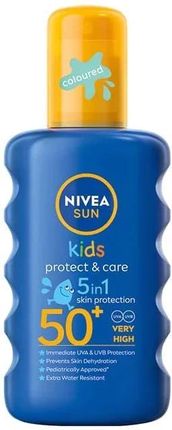 Nivea Sun Kids Protect Care nawilżający spray SPF50 200ml