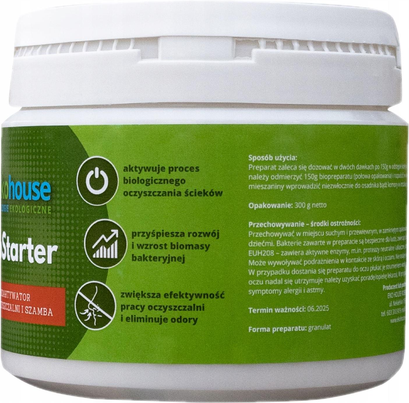 Biostarter Bioaktywator Do Oczyszczalni I Szamba Ceny i opinie Ceneo.pl