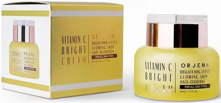Krem Orjena Vitamin C Bright Cream Rozświetlający Z Witaminą C I Niacynamidem na dzień 50ml